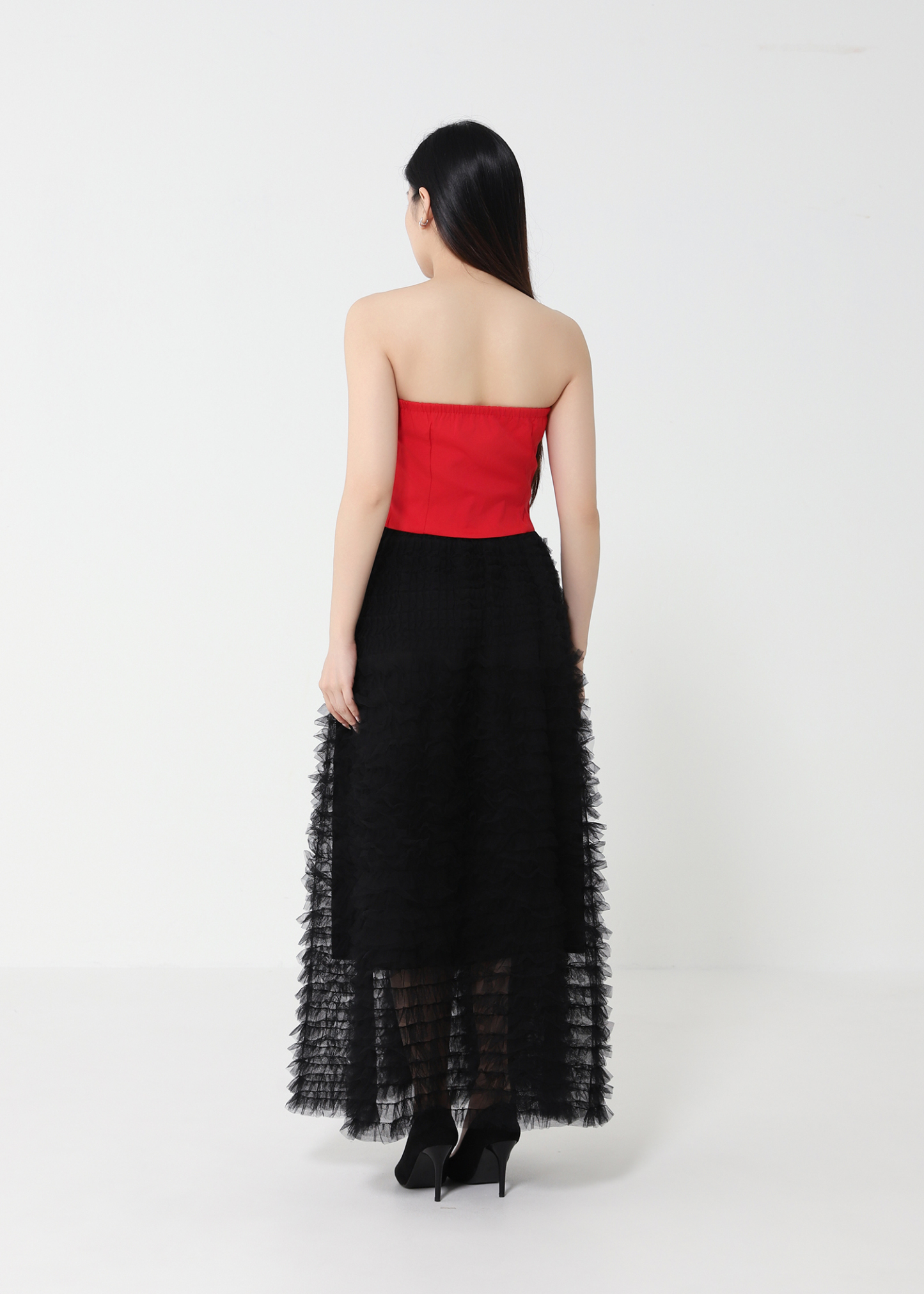Decorative Flower Tube Top 48507