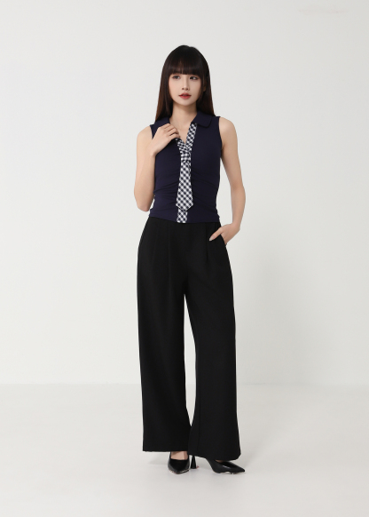 Decorative Neck Tie Top 48817