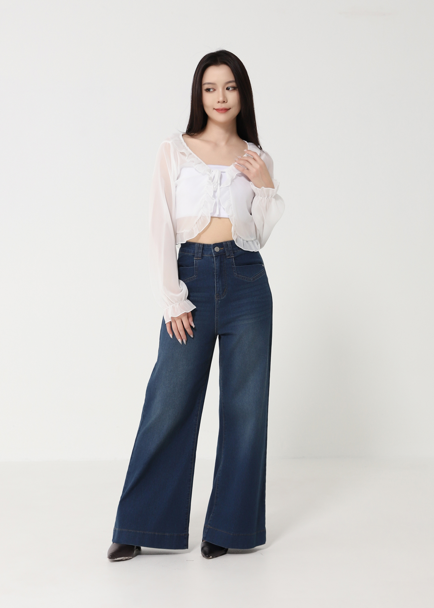 Ruffles Blouse 49024