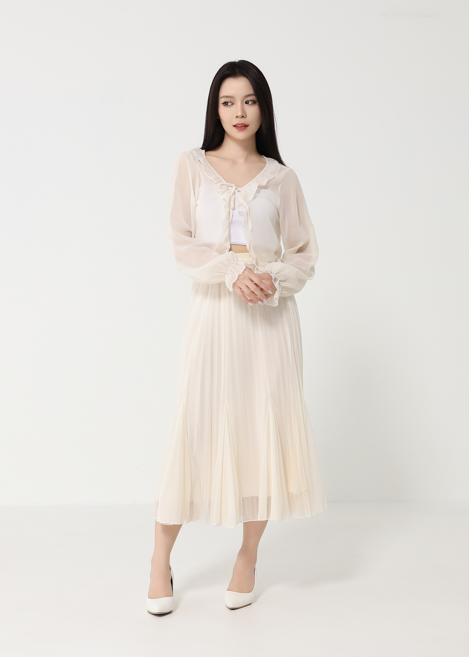 Ruffles Blouse 49024