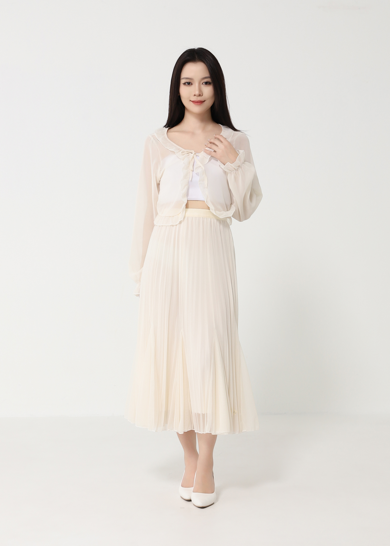 Ruffles Blouse 49024