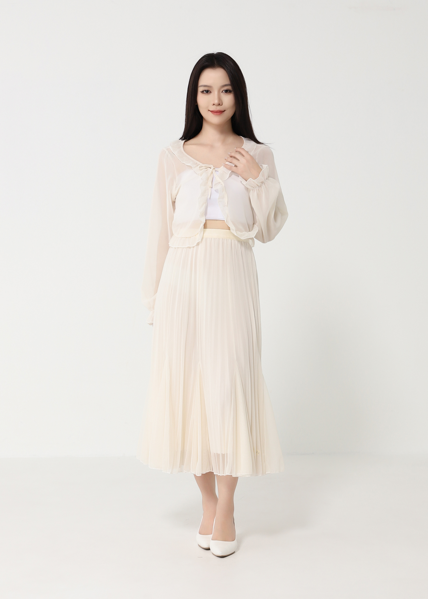 Ruffles Blouse 49024