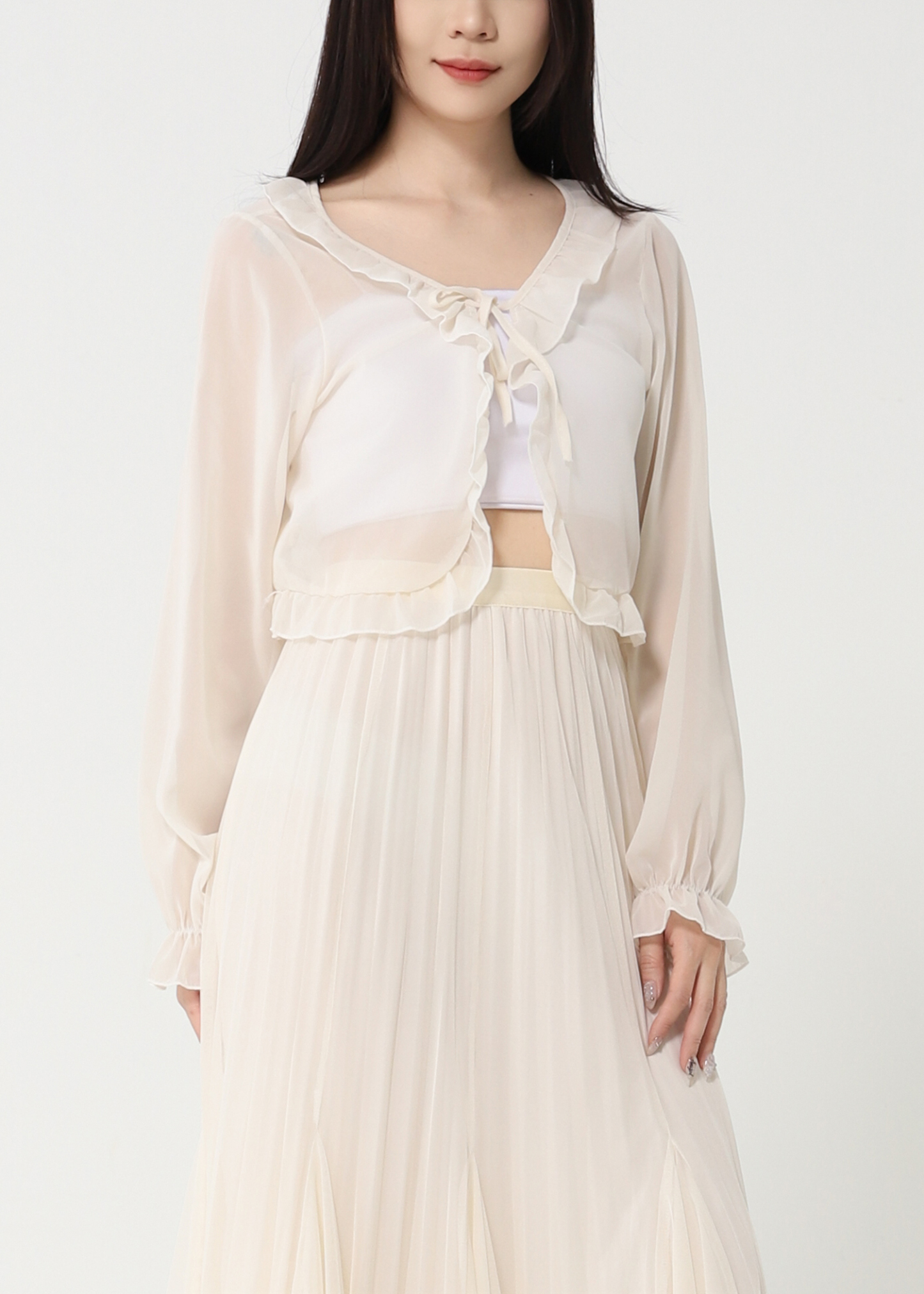 Ruffles Blouse 49024