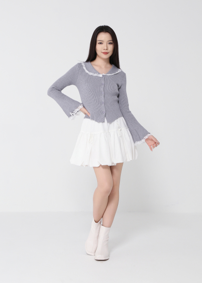 Knitted Long Sleeve Top 49182