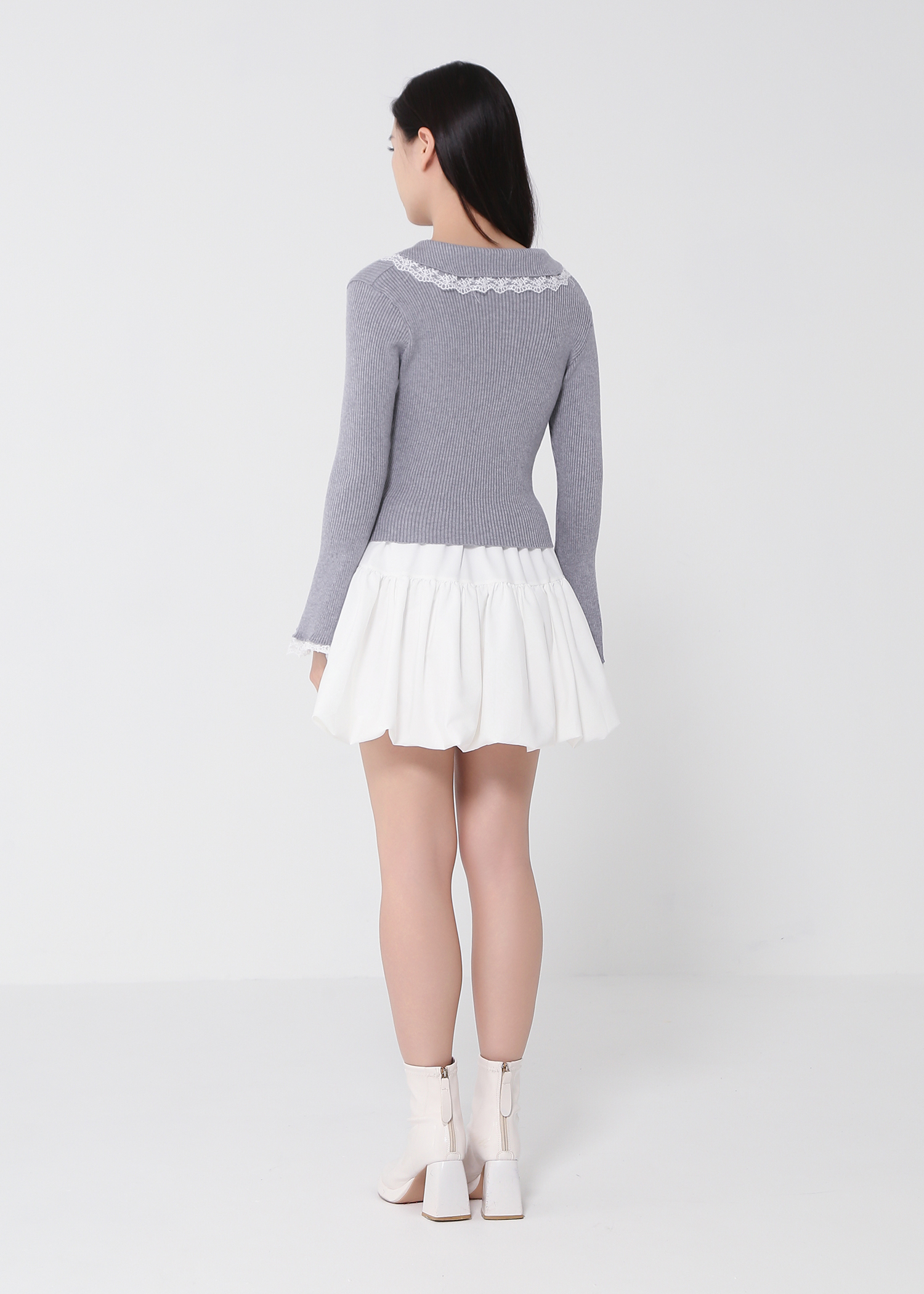 Knitted Long Sleeve Top 49182