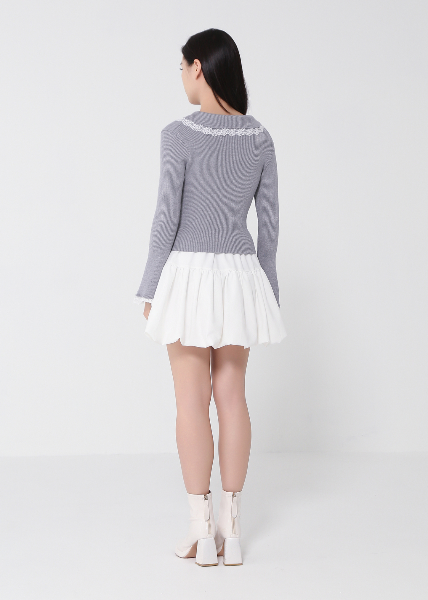 Knitted Long Sleeve Top 49182