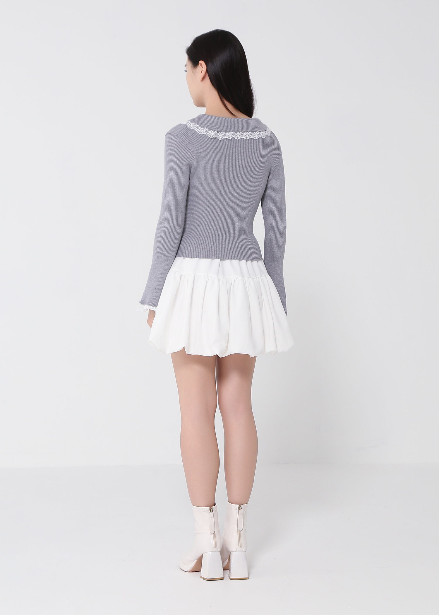 Knitted Long Sleeve Top 49182