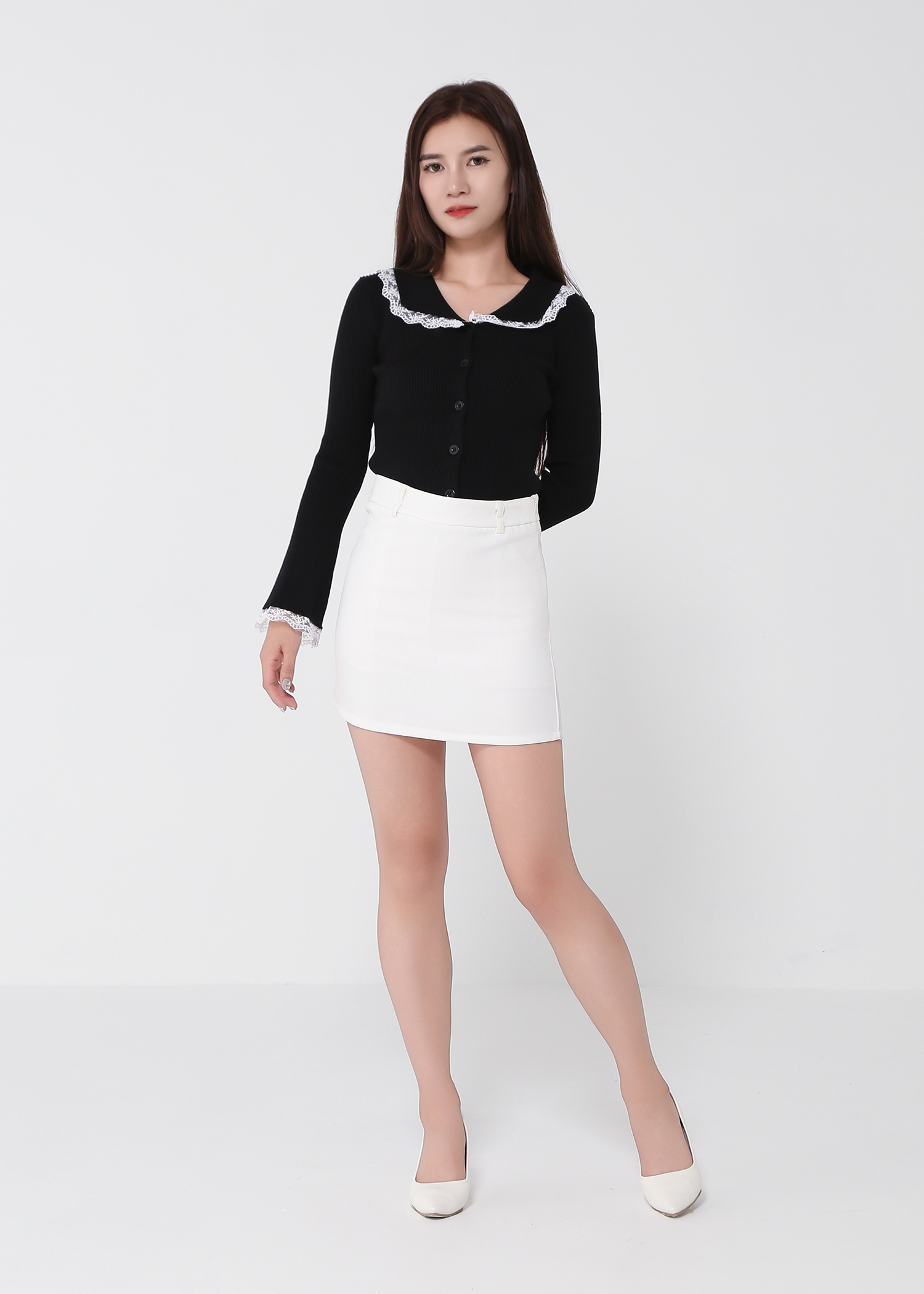 Knitted Long Sleeve Top 49182