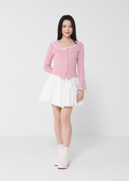 Knitted Long Sleeve Top 49182