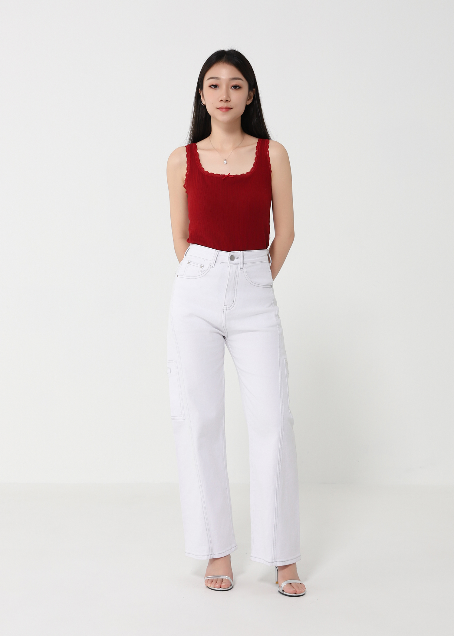 Lace With Chest Pad Top 49453