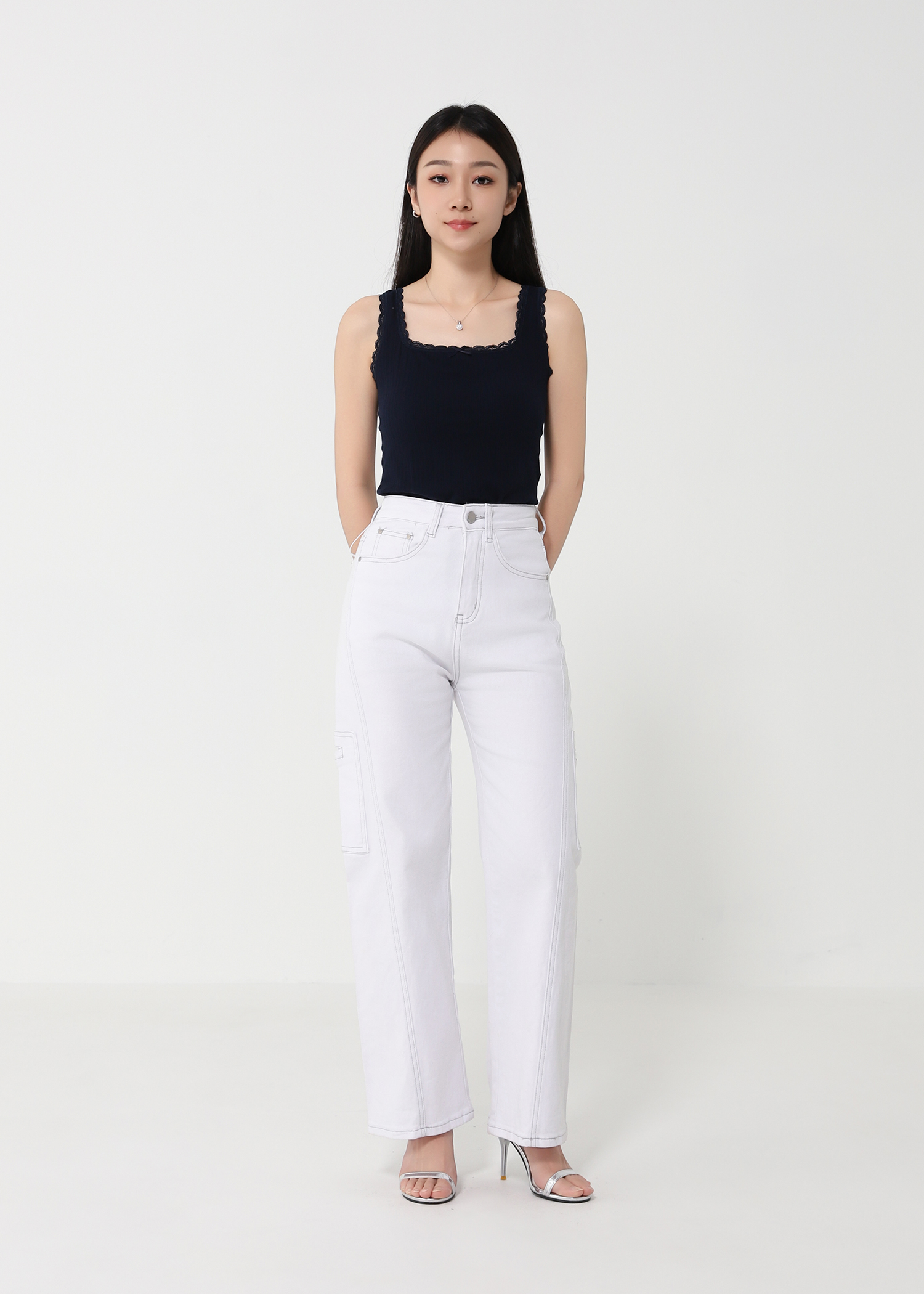Lace With Chest Pad Top 49453