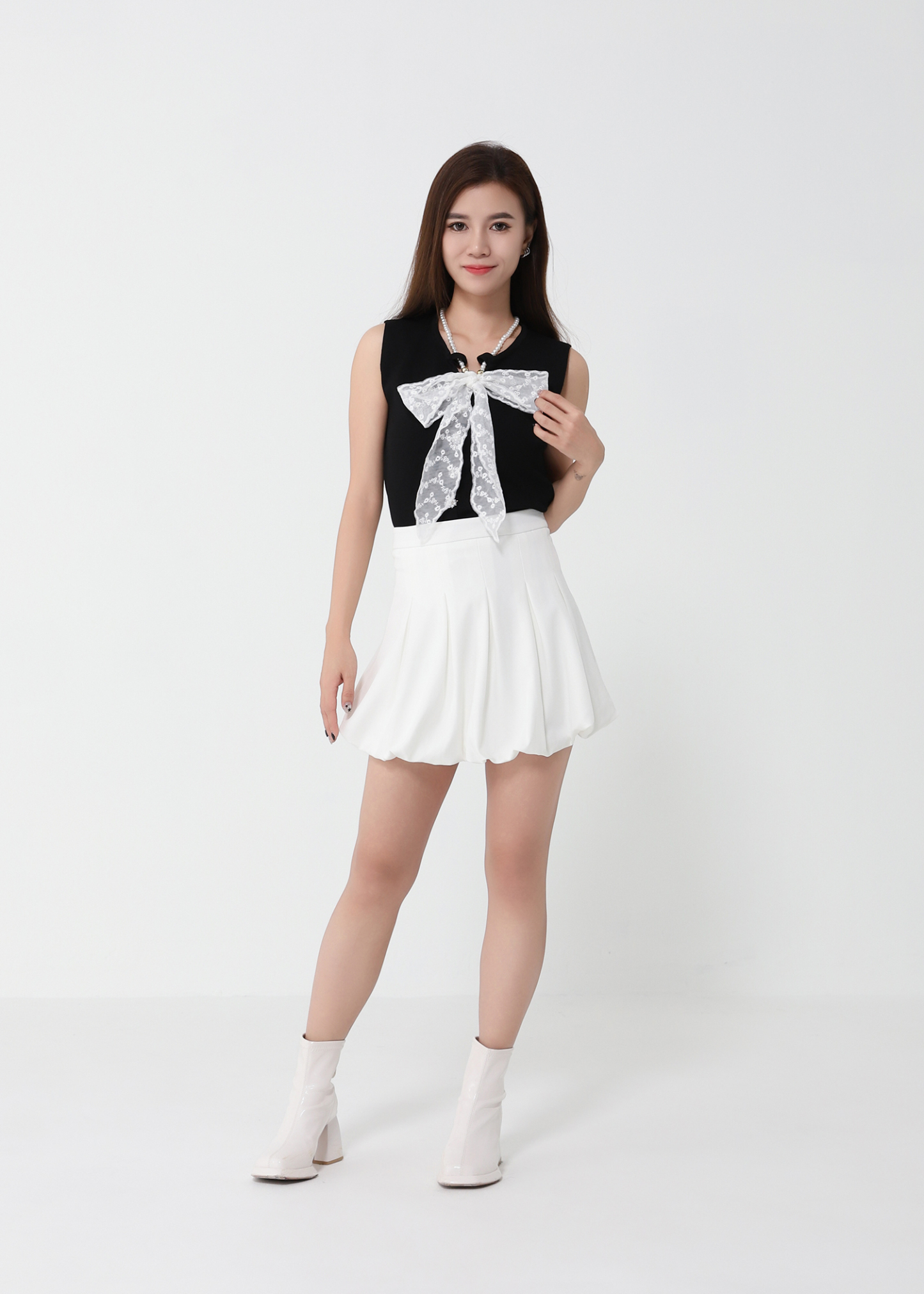 Ribbon Knit Top 49735