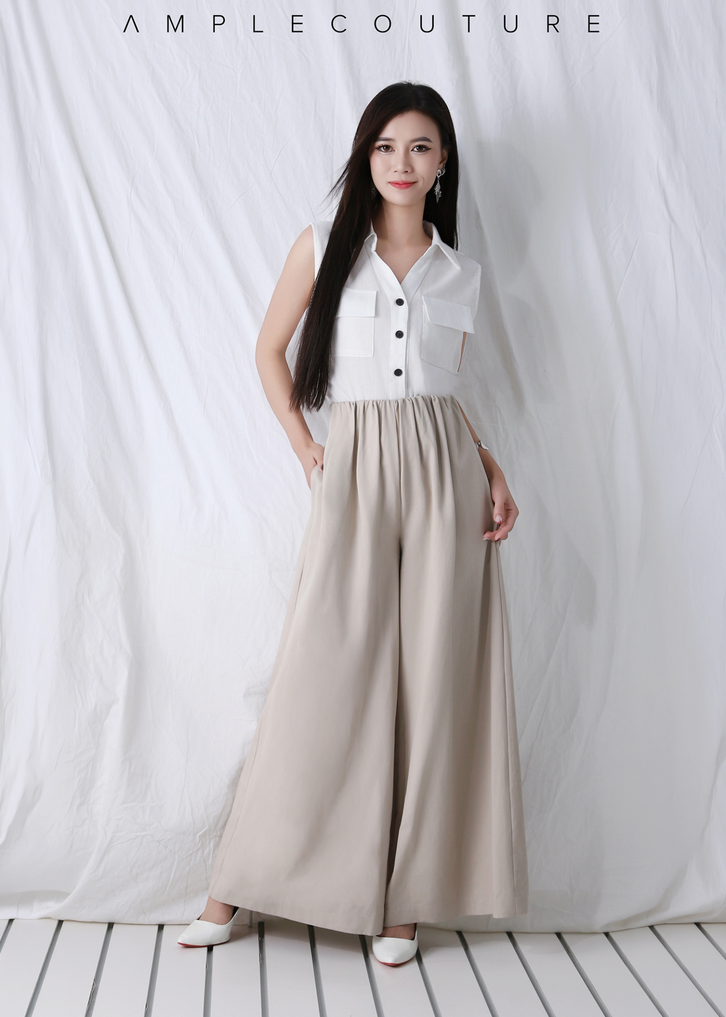 Minimal Flow Wide-Leg Pants AC249