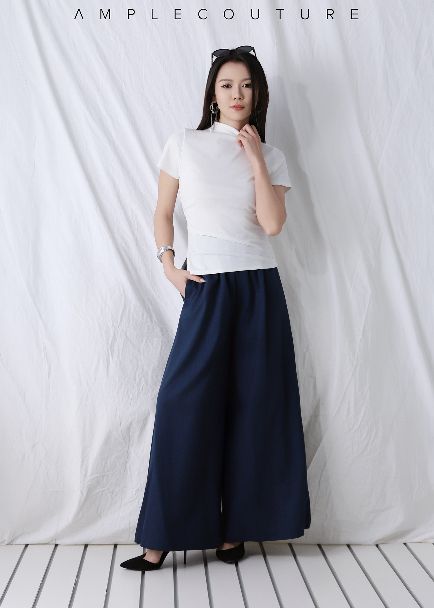 Turtle Neck Top 46254