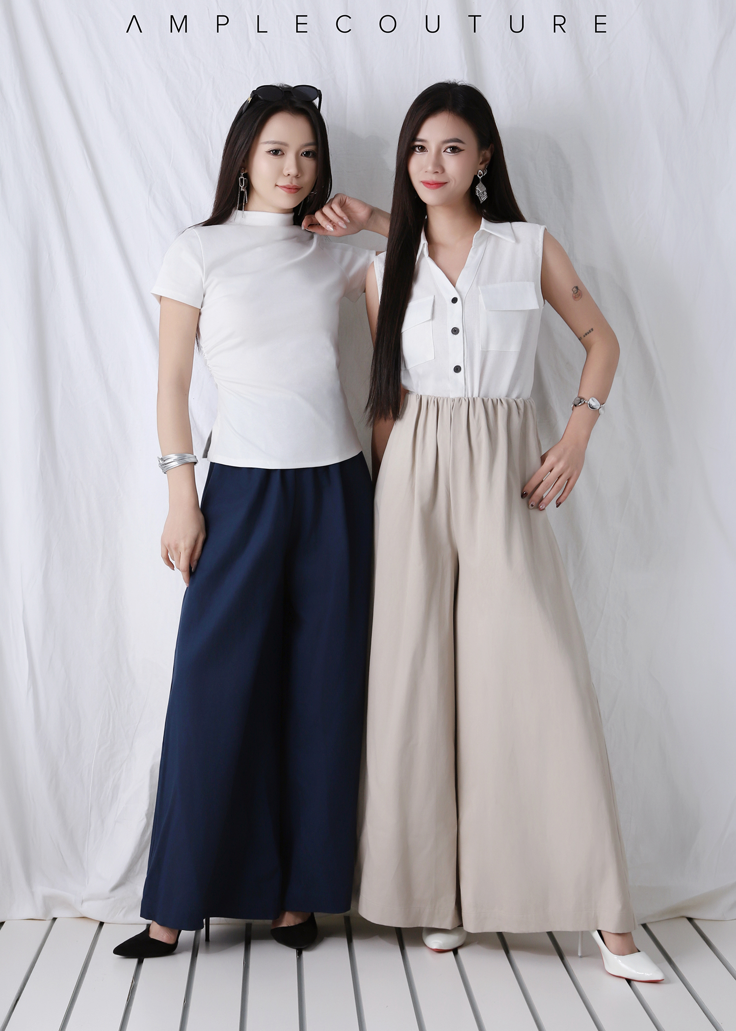 Minimal Flow Wide-Leg Pants AC249