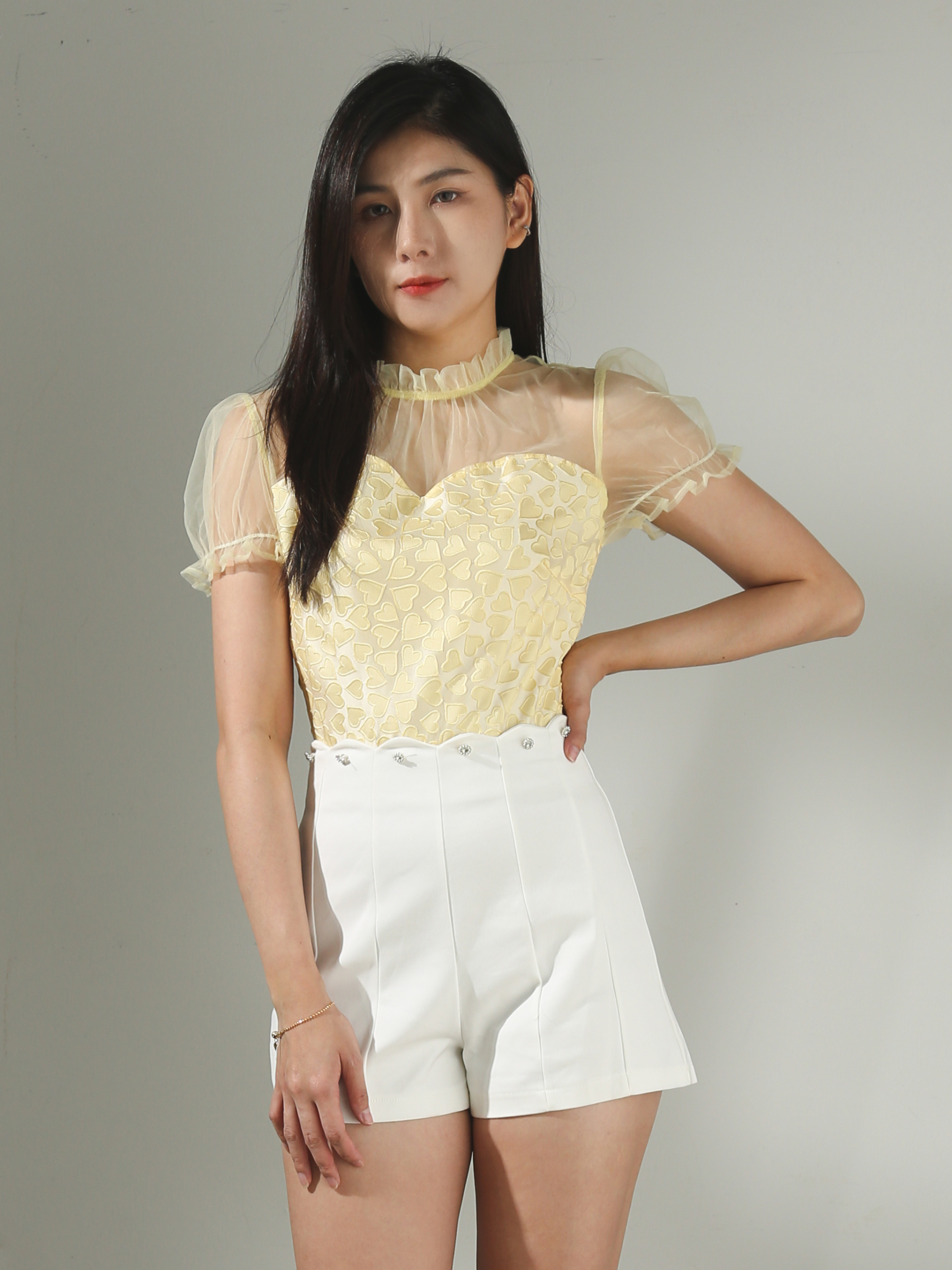 [PREORDER]Net With Love Top AC415 (SPO)