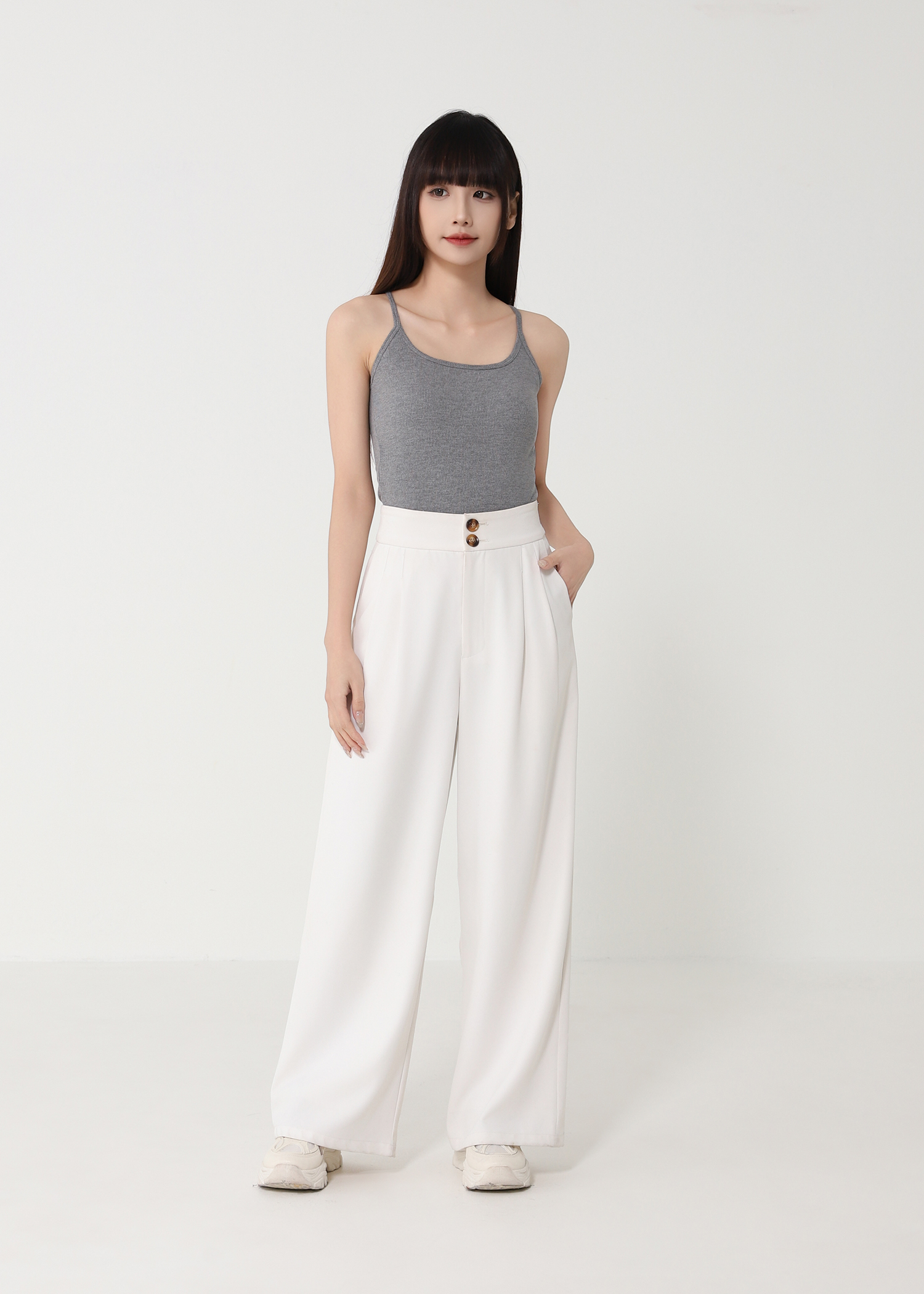 Halter With Lace Top 48816