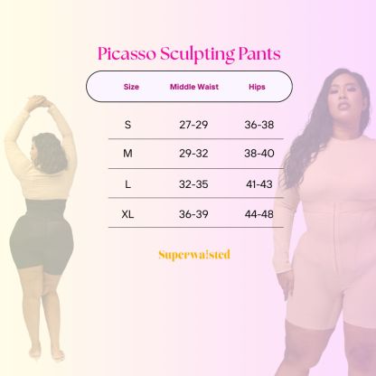 [SUPER WAISTED] PSP -  PICASSO 雕塑裤