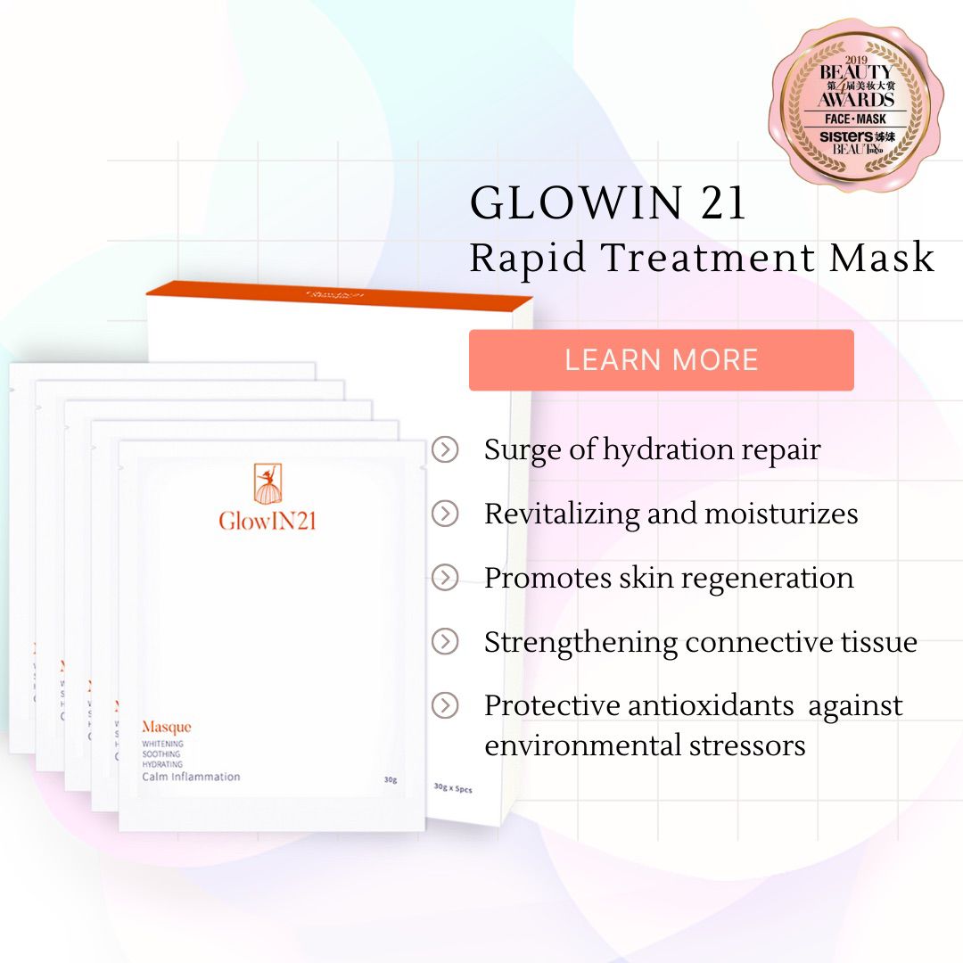 GLOWIN 21 Rapid Treatment Mask GL13