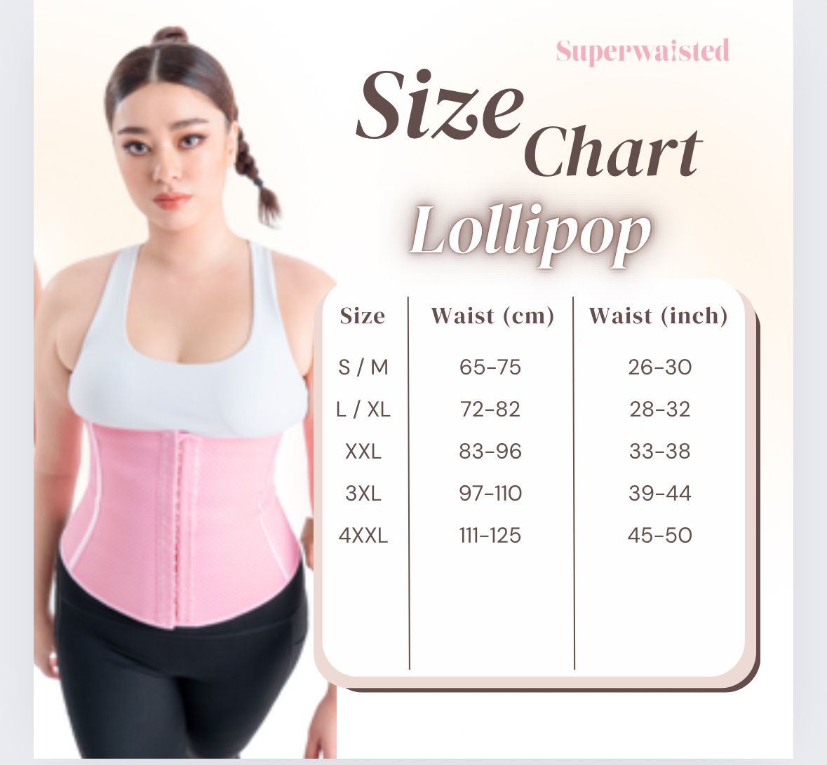 [SUPER WAISTED] LWT - LOLLIPOP WAIST TRAINER