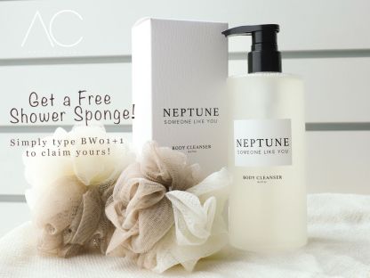 [SOMEONE YOU LIKE] BODY WASH SHOWER PUFF