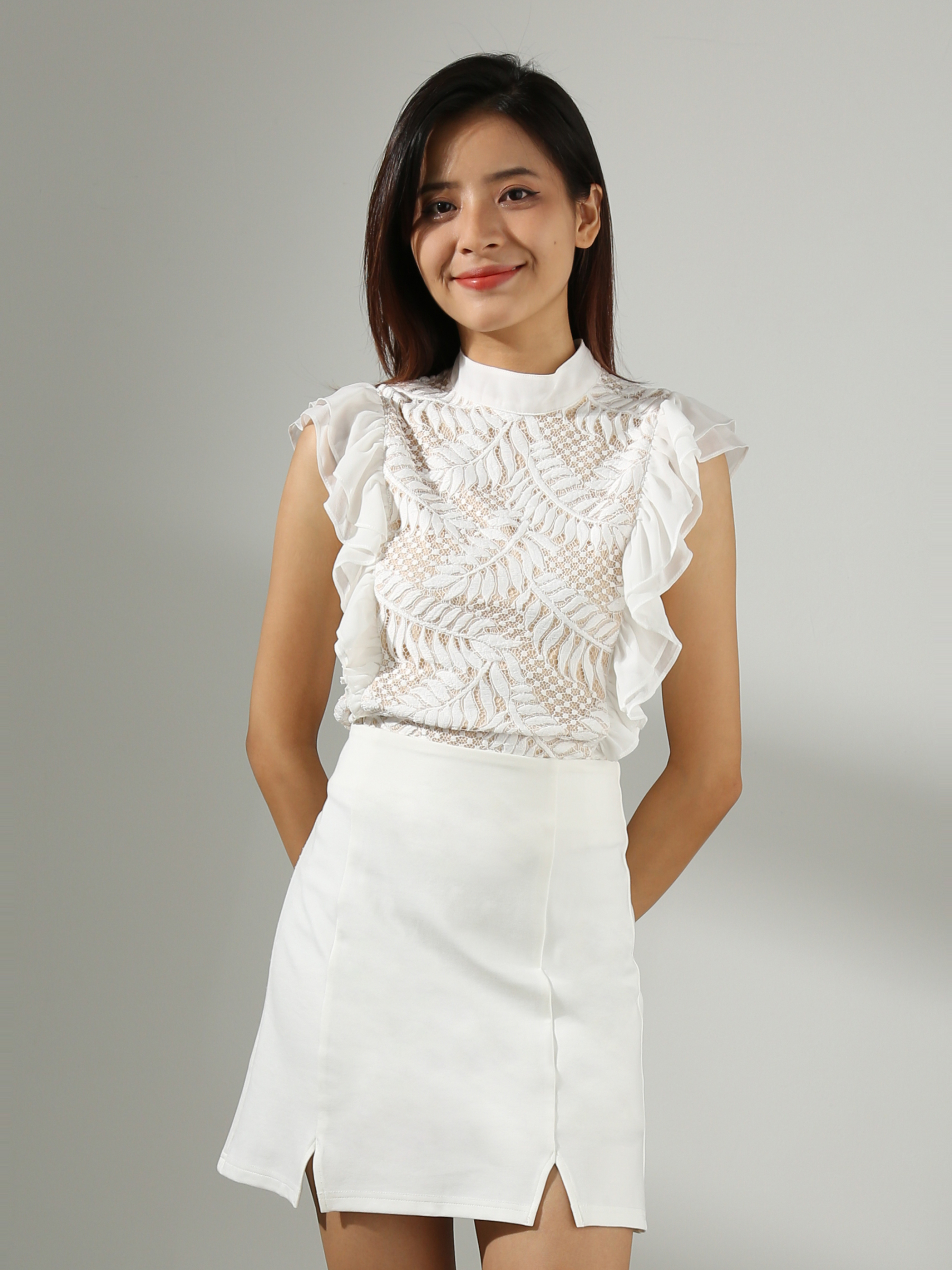 Lace Ruffles Set AC419