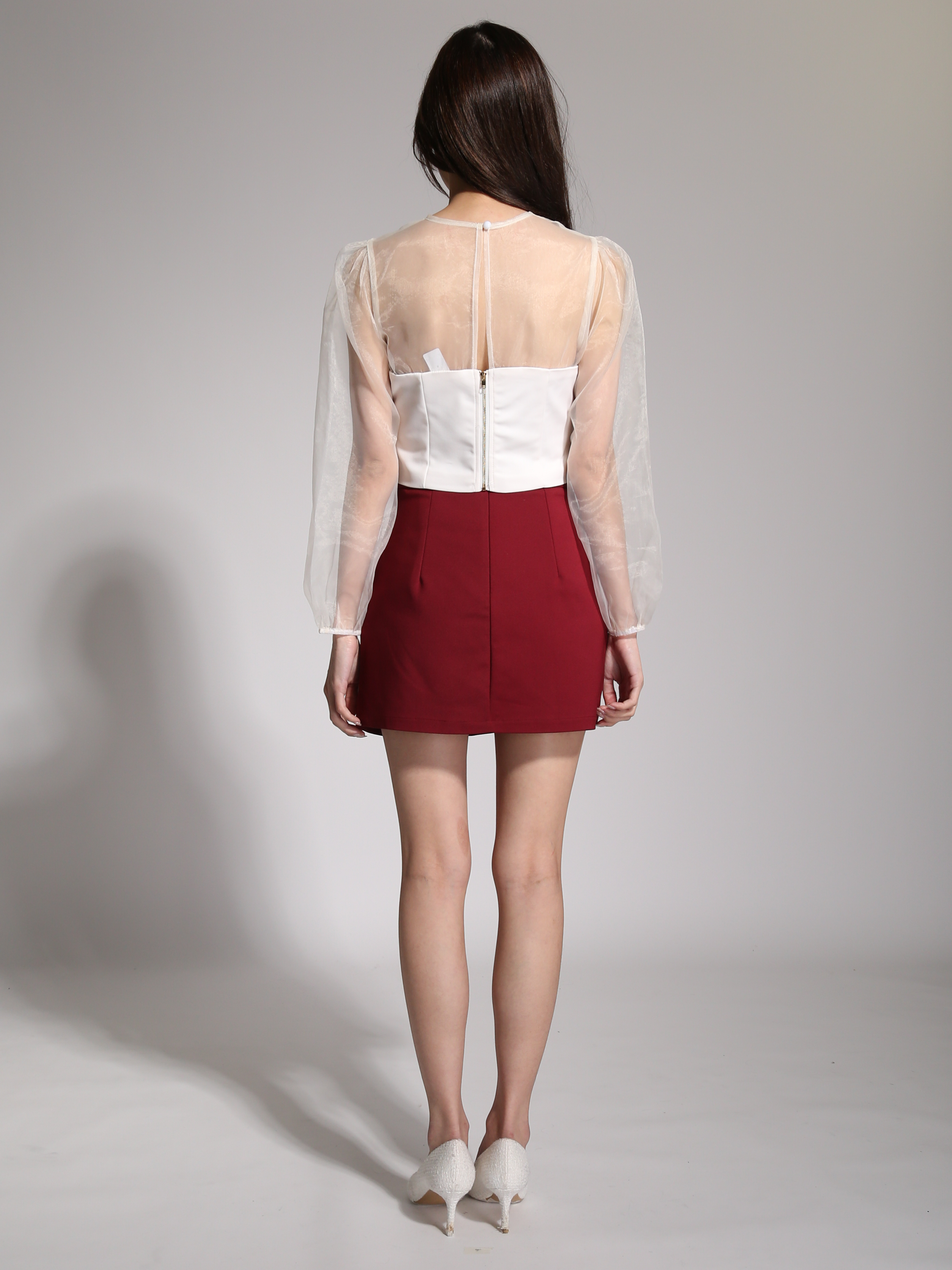 High Waist Split Skirt Pants Ac3-24