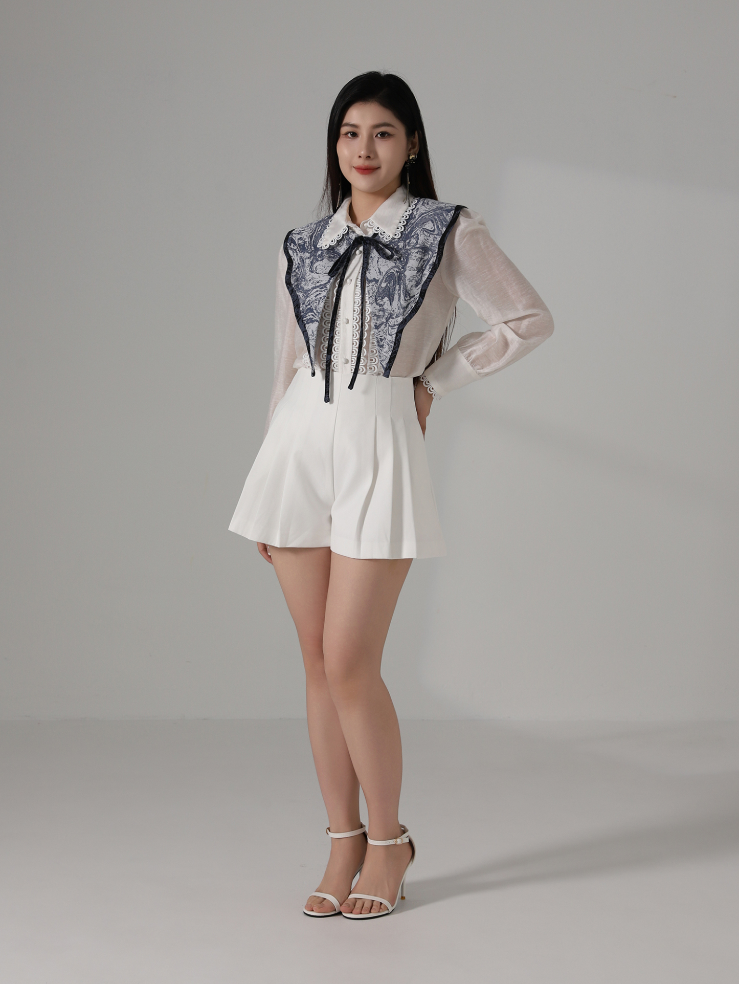 Tie Dye Butterfly Collar AC350