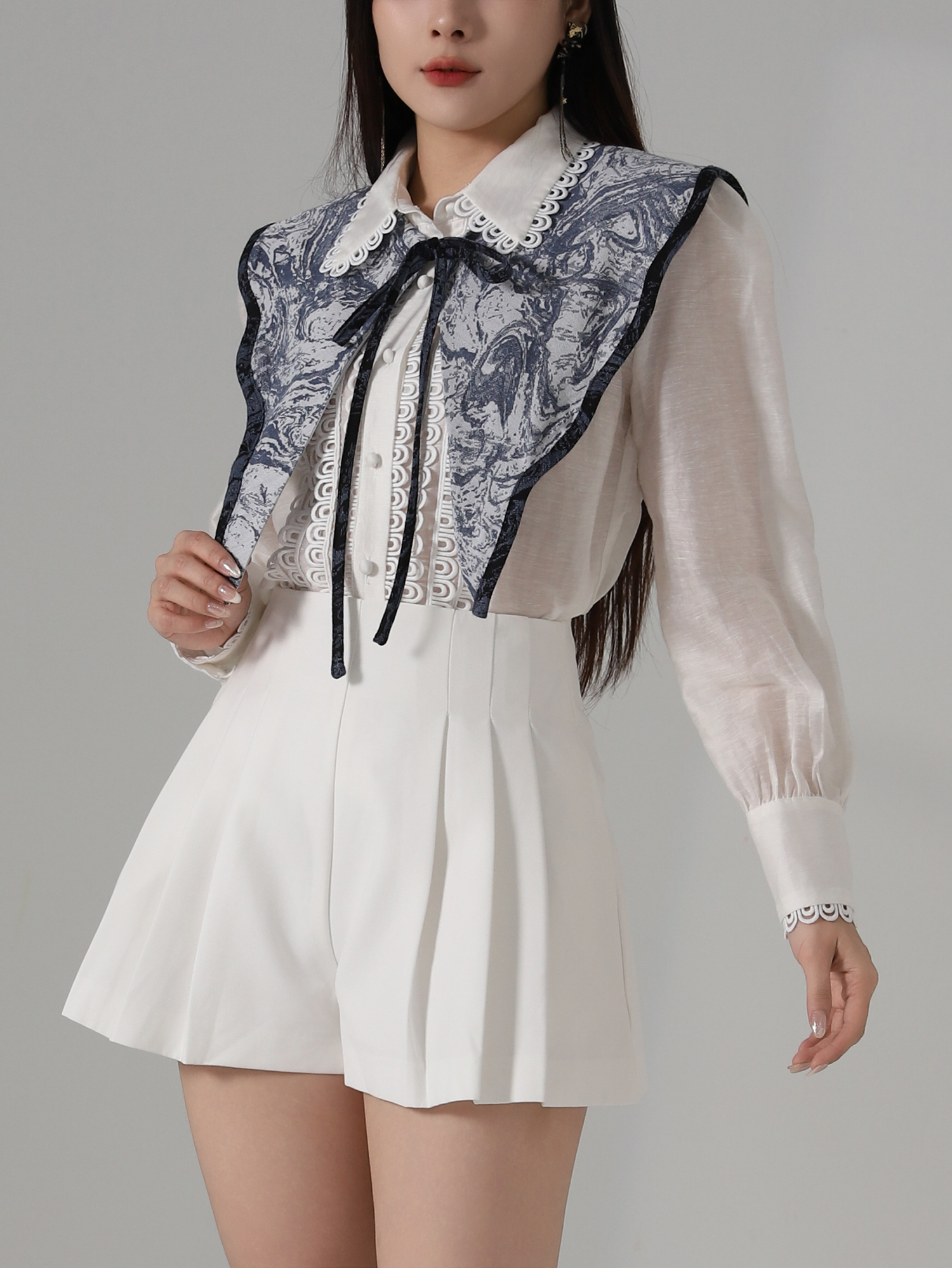 Tie Dye Butterfly Collar AC350