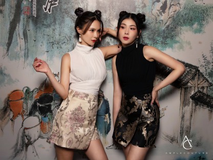 [PREORDER] Wrap Side Pocket Skirt Pants AC719