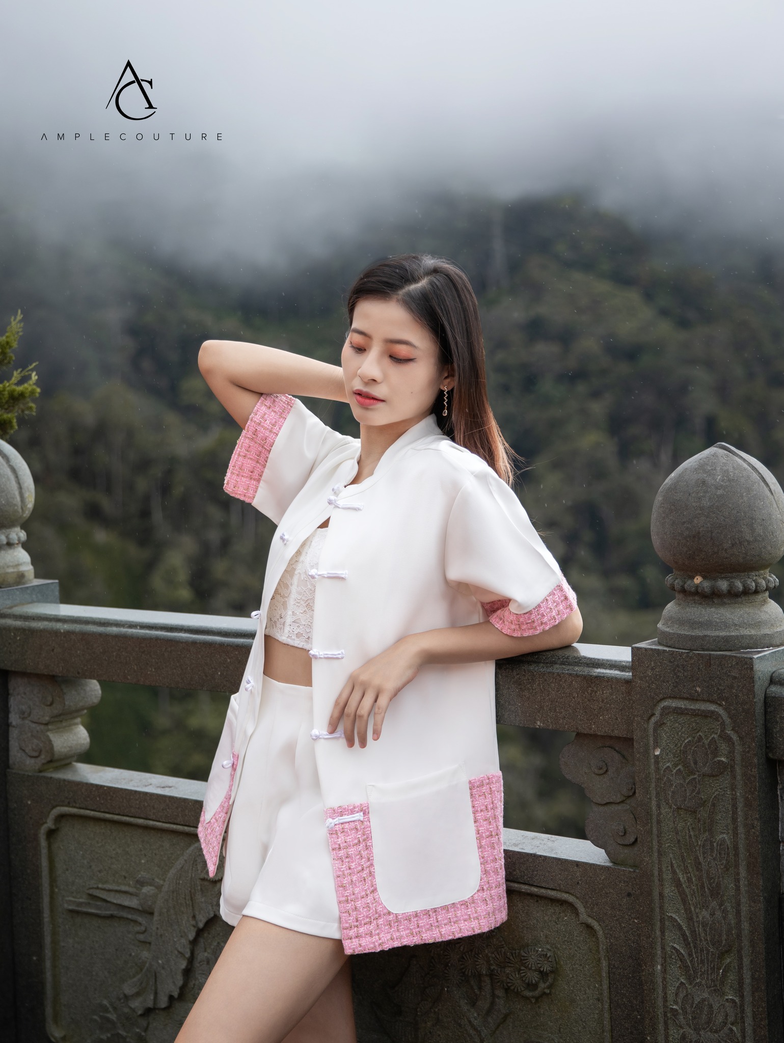 Man Tang Suit Top AC606