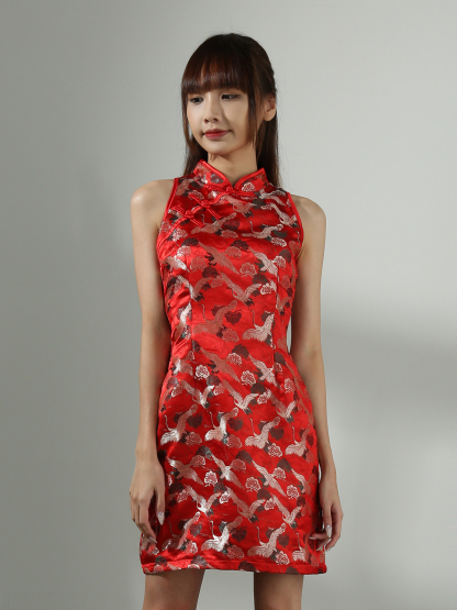 Cheongsam Bird Dress AC609 (SPO)