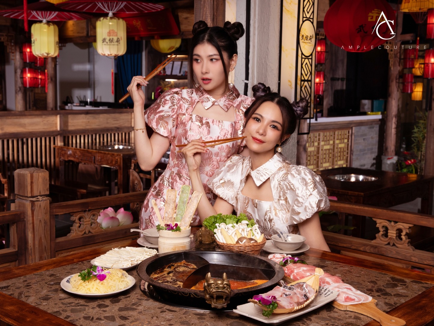 [PREORDER] Cheongsam Jumpsuit AC618