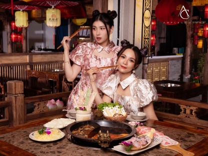 [PREORDER] Cheongsam Jumpsuit AC618