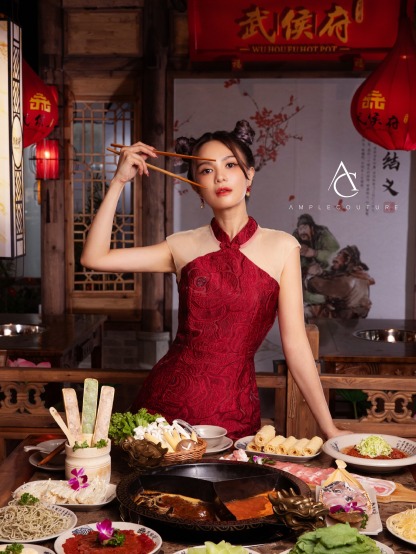 [PREORDER] Cheongsam Dress AC619