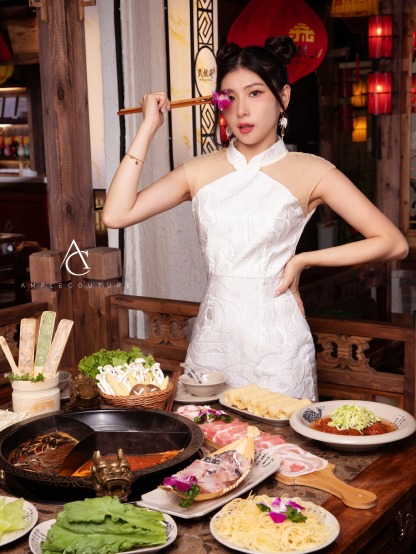 [PREORDER] Cheongsam Dress AC619