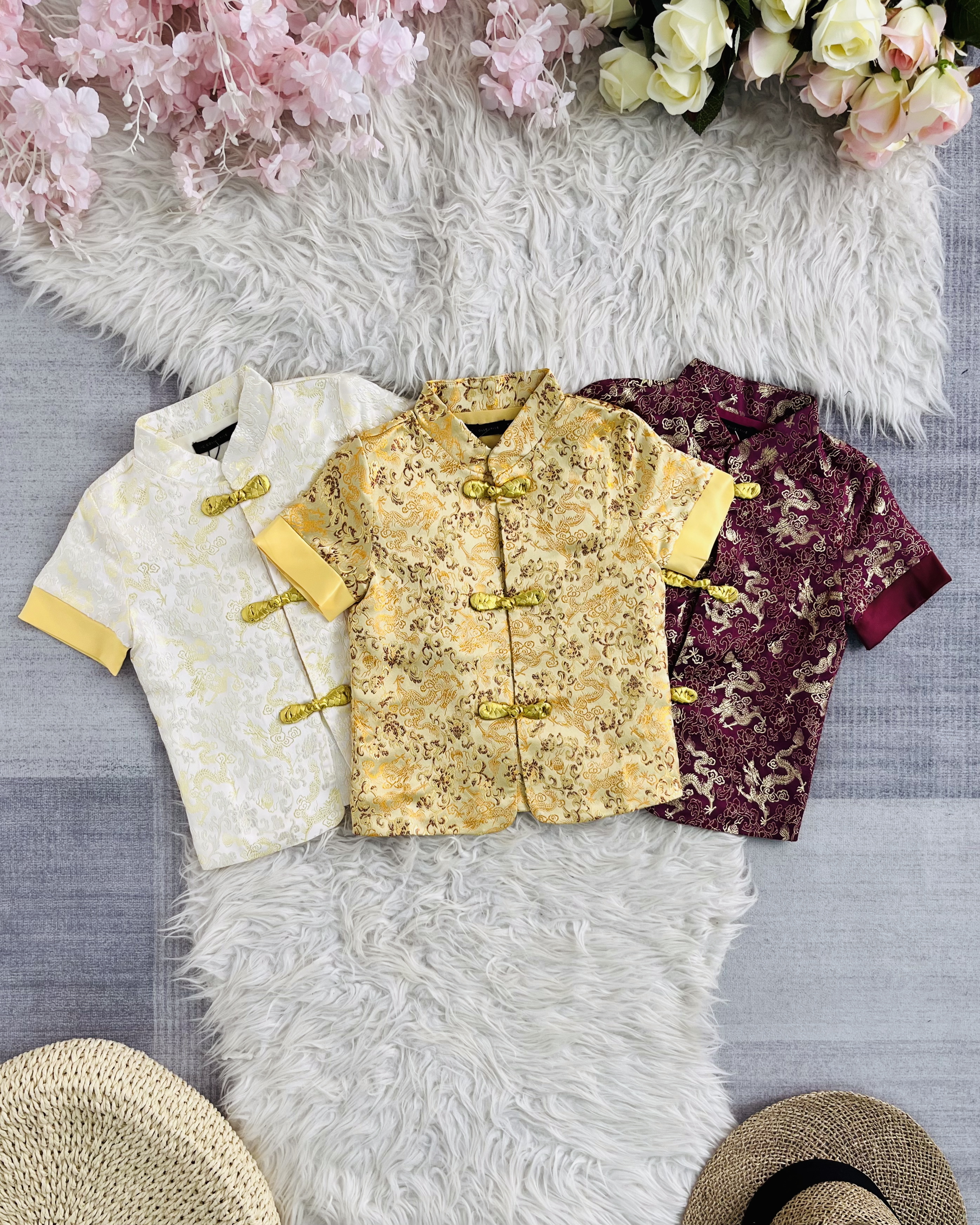 Cheongsam Boy Top Kids AC705 (SPO)