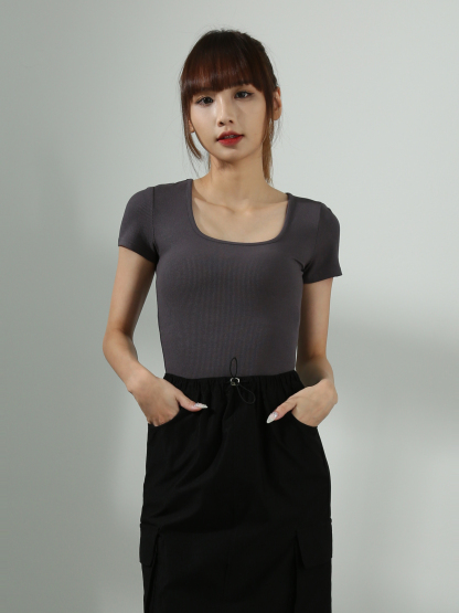 Square Neck Jumpsuit AC712 (SPO)