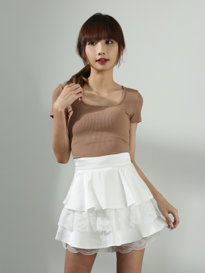 Square Neck Jumpsuit AC712 (SPO)