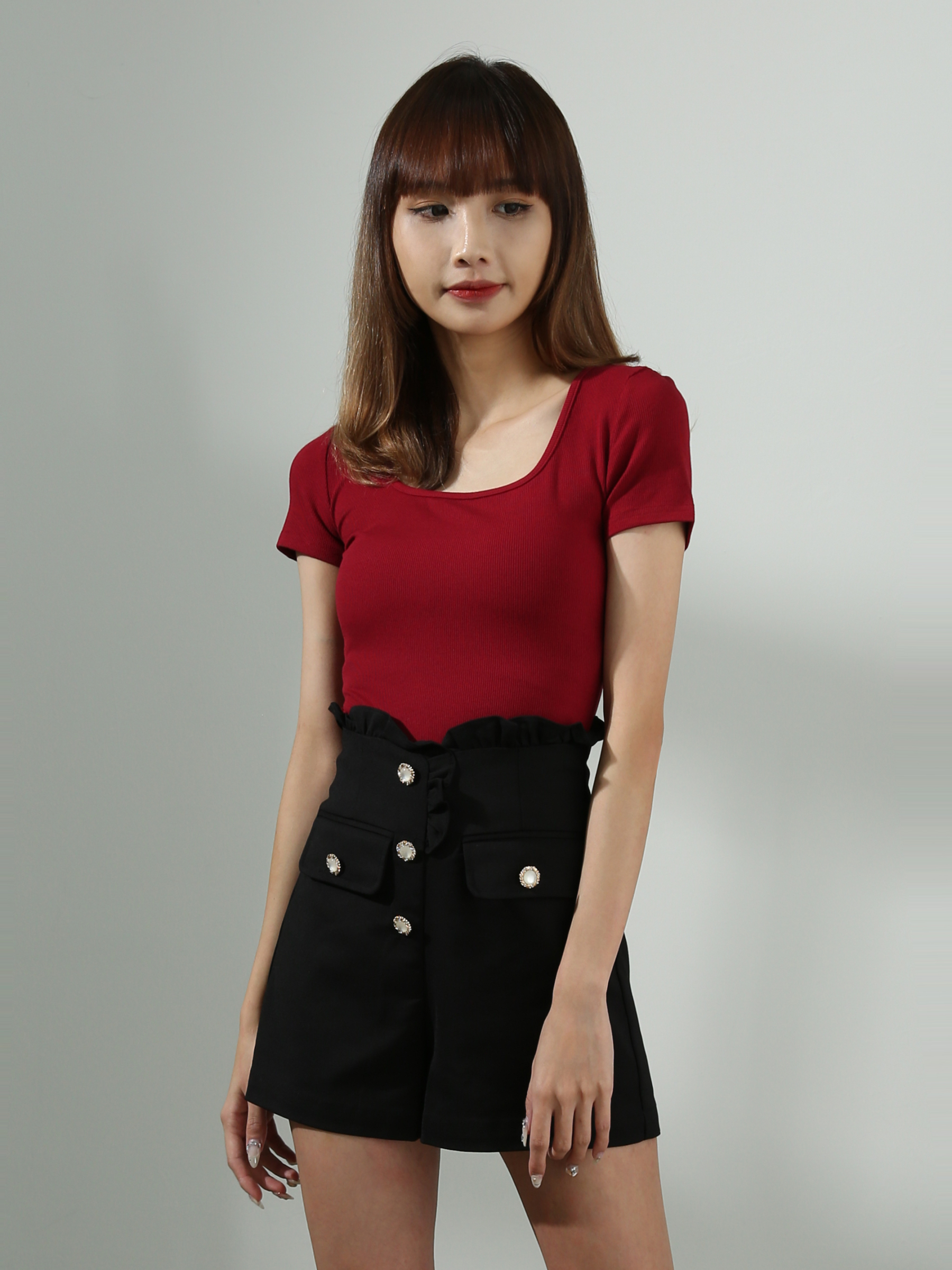 Square Neck Jumpsuit AC712 (SPO)