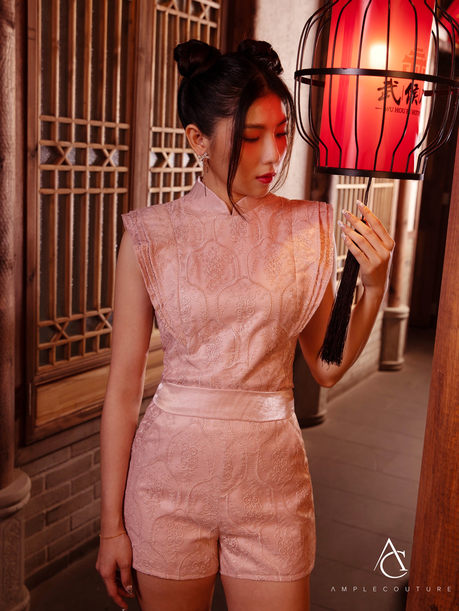 [PREORDER] Sleeveless Top With Short Pants Set AC716