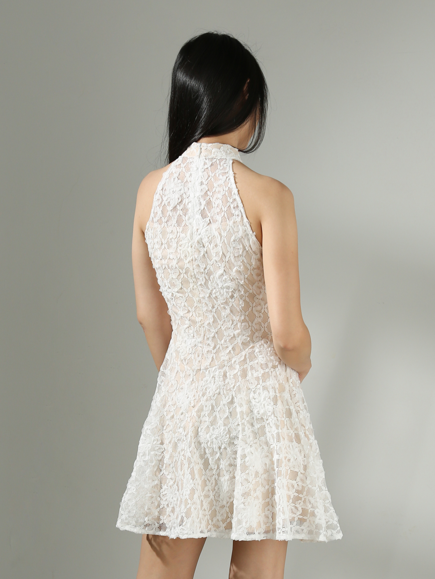 Halter Cheongsam Dress AC801