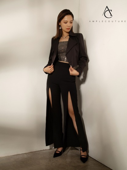 Front Split Long Pants AC509 (SPO)