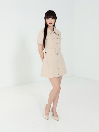 Front Breasted Button Jumpsuit AC843