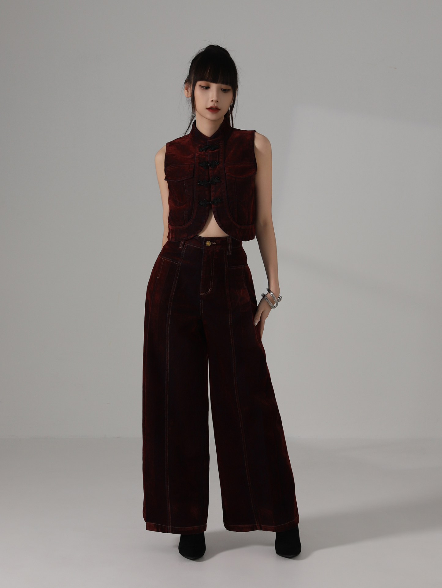 Denim Halter Top AC854