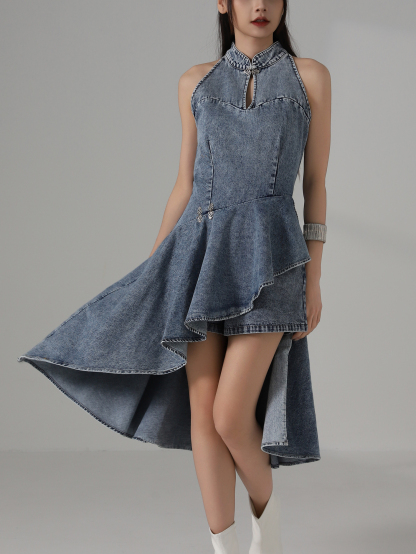 CNY Style Denim Set AC857