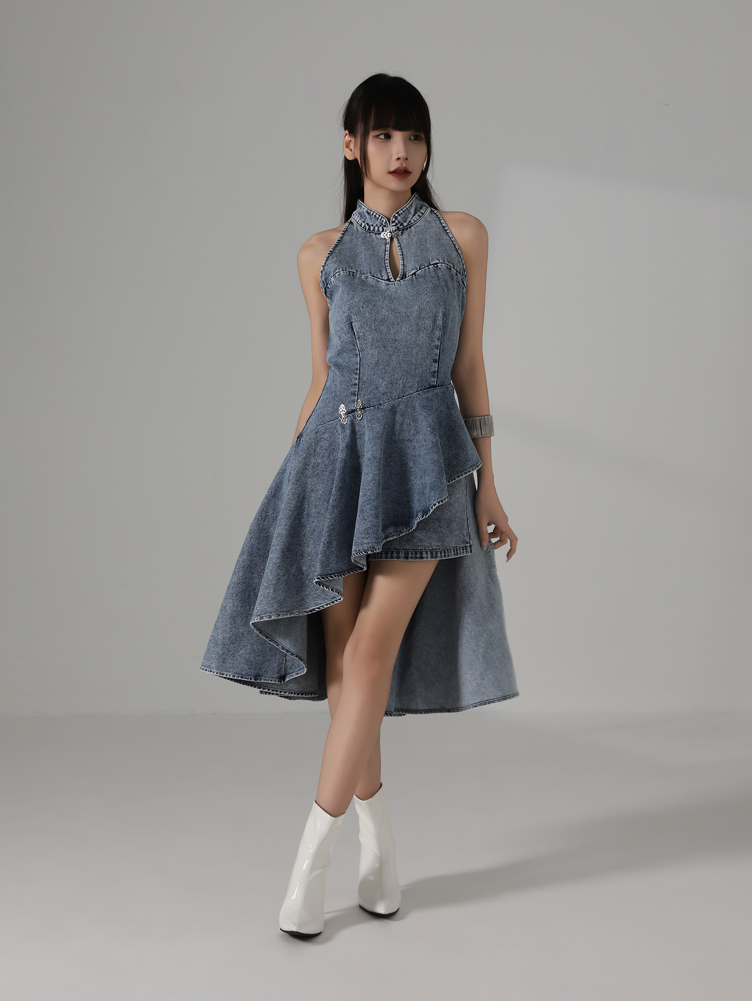 CNY Style Denim Set AC857