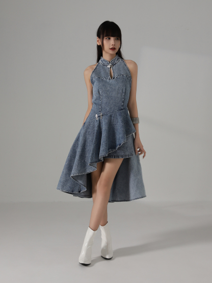 CNY Style Denim Set AC857