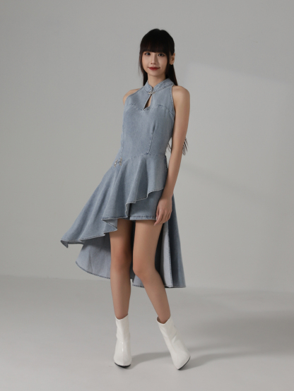 CNY Style Denim Set AC857