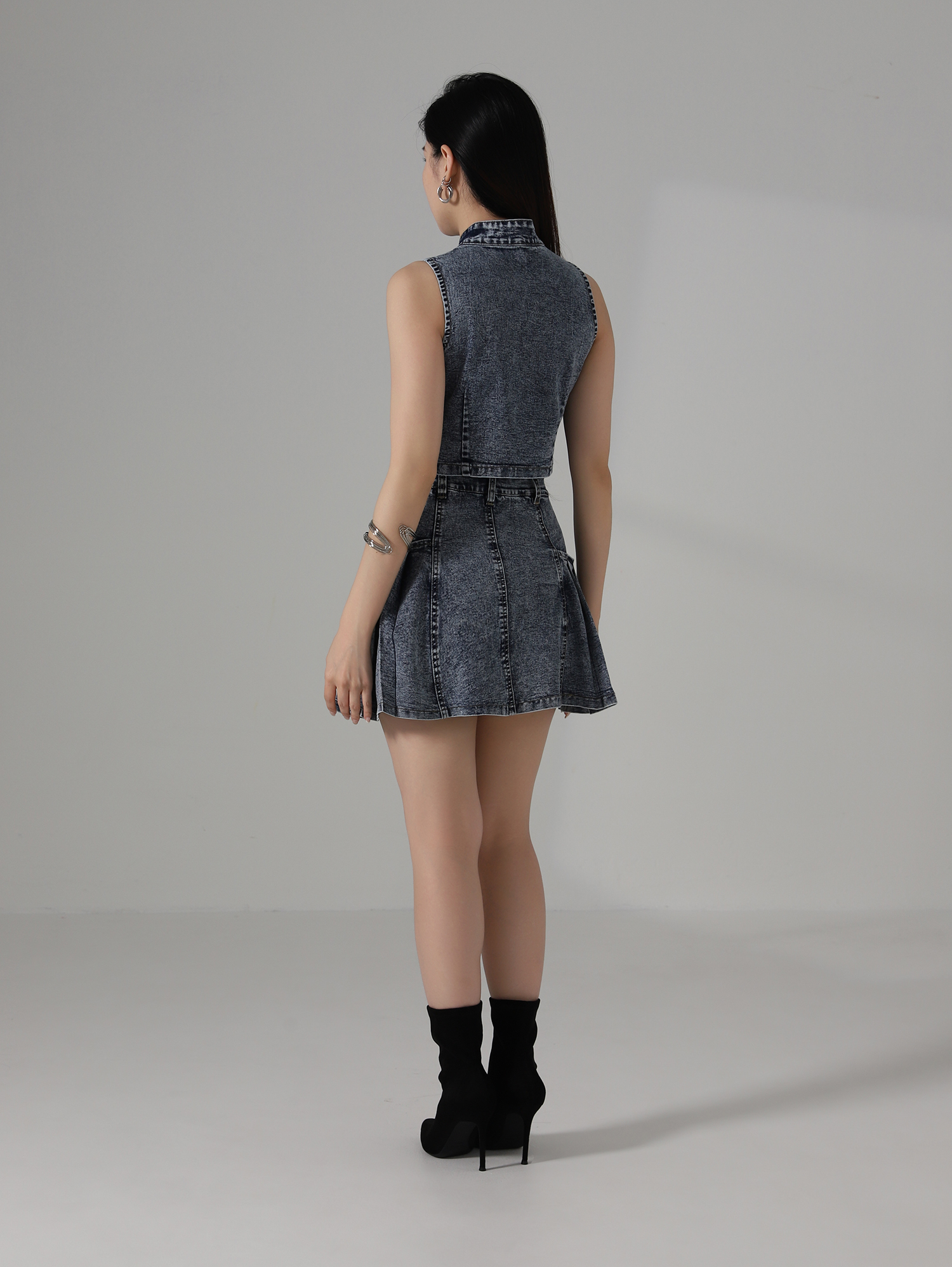 CNY Style Denim Set AC859